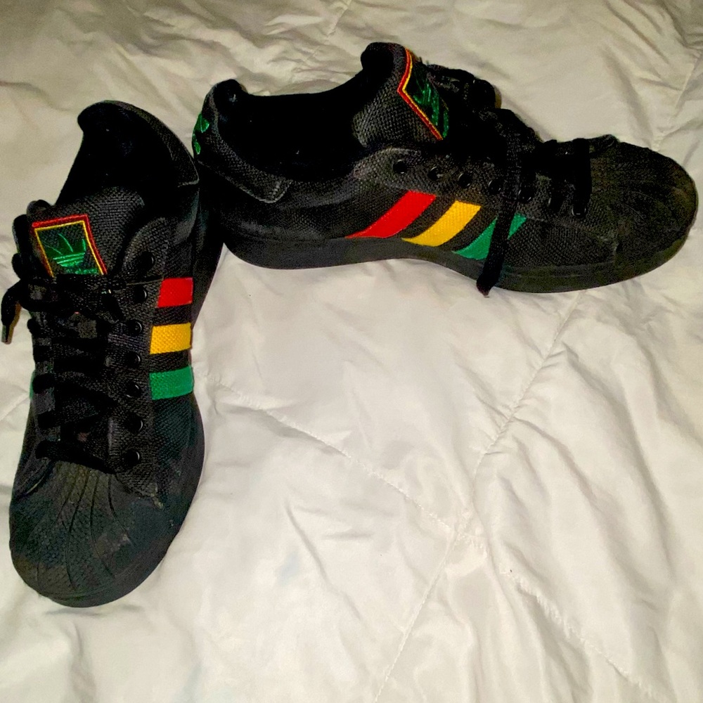 Adidas Superstar Bob Marley Tribute Sneakers